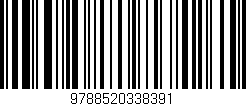 Código de barras (EAN, GTIN, SKU, ISBN): '9788520338391'