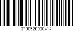 Código de barras (EAN, GTIN, SKU, ISBN): '9788520338414'