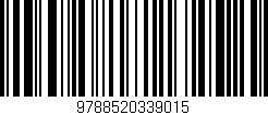 Código de barras (EAN, GTIN, SKU, ISBN): '9788520339015'