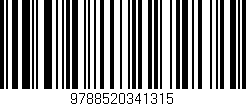 Código de barras (EAN, GTIN, SKU, ISBN): '9788520341315'