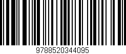 Código de barras (EAN, GTIN, SKU, ISBN): '9788520344095'