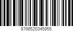 Código de barras (EAN, GTIN, SKU, ISBN): '9788520345955'