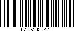 Código de barras (EAN, GTIN, SKU, ISBN): '9788520346211'
