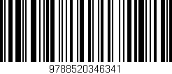Código de barras (EAN, GTIN, SKU, ISBN): '9788520346341'