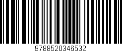 Código de barras (EAN, GTIN, SKU, ISBN): '9788520346532'