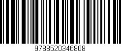 Código de barras (EAN, GTIN, SKU, ISBN): '9788520346808'