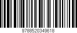 Código de barras (EAN, GTIN, SKU, ISBN): '9788520349618'