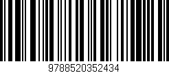 Código de barras (EAN, GTIN, SKU, ISBN): '9788520352434'