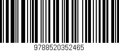 Código de barras (EAN, GTIN, SKU, ISBN): '9788520352465'