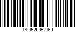 Código de barras (EAN, GTIN, SKU, ISBN): '9788520352960'