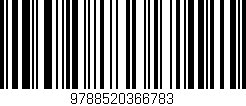 Código de barras (EAN, GTIN, SKU, ISBN): '9788520366783'