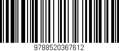 Código de barras (EAN, GTIN, SKU, ISBN): '9788520367612'