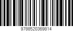 Código de barras (EAN, GTIN, SKU, ISBN): '9788520369814'