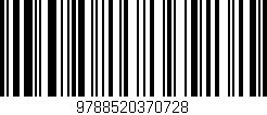 Código de barras (EAN, GTIN, SKU, ISBN): '9788520370728'