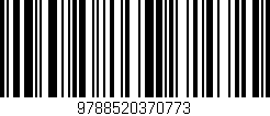 Código de barras (EAN, GTIN, SKU, ISBN): '9788520370773'