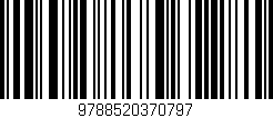 Código de barras (EAN, GTIN, SKU, ISBN): '9788520370797'