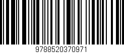Código de barras (EAN, GTIN, SKU, ISBN): '9788520370971'