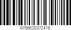Código de barras (EAN, GTIN, SKU, ISBN): '9788520372418'