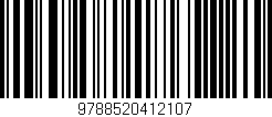 Código de barras (EAN, GTIN, SKU, ISBN): '9788520412107'