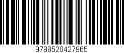 Código de barras (EAN, GTIN, SKU, ISBN): '9788520427965'