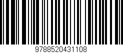 Código de barras (EAN, GTIN, SKU, ISBN): '9788520431108'