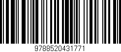 Código de barras (EAN, GTIN, SKU, ISBN): '9788520431771'
