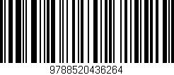 Código de barras (EAN, GTIN, SKU, ISBN): '9788520436264'