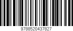 Código de barras (EAN, GTIN, SKU, ISBN): '9788520437827'