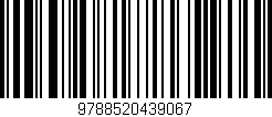 Código de barras (EAN, GTIN, SKU, ISBN): '9788520439067'