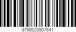 Código de barras (EAN, GTIN, SKU, ISBN): '9788520907641'