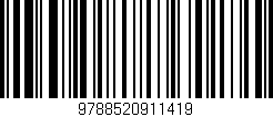 Código de barras (EAN, GTIN, SKU, ISBN): '9788520911419'