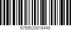 Código de barras (EAN, GTIN, SKU, ISBN): '9788520918449'