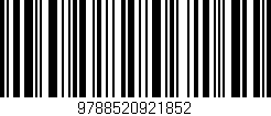 Código de barras (EAN, GTIN, SKU, ISBN): '9788520921852'