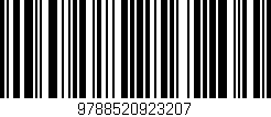 Código de barras (EAN, GTIN, SKU, ISBN): '9788520923207'