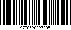 Código de barras (EAN, GTIN, SKU, ISBN): '9788520927885'