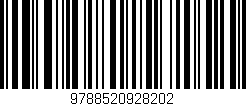 Código de barras (EAN, GTIN, SKU, ISBN): '9788520928202'
