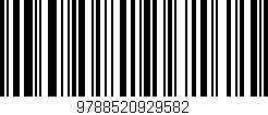 Código de barras (EAN, GTIN, SKU, ISBN): '9788520929582'