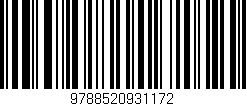Código de barras (EAN, GTIN, SKU, ISBN): '9788520931172'