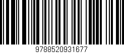 Código de barras (EAN, GTIN, SKU, ISBN): '9788520931677'