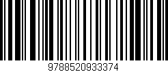 Código de barras (EAN, GTIN, SKU, ISBN): '9788520933374'