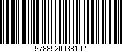 Código de barras (EAN, GTIN, SKU, ISBN): '9788520938102'