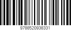 Código de barras (EAN, GTIN, SKU, ISBN): '9788520938331'