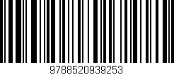 Código de barras (EAN, GTIN, SKU, ISBN): '9788520939253'