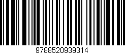Código de barras (EAN, GTIN, SKU, ISBN): '9788520939314'