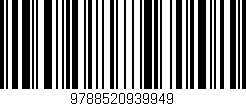 Código de barras (EAN, GTIN, SKU, ISBN): '9788520939949'