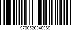 Código de barras (EAN, GTIN, SKU, ISBN): '9788520940969'