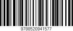 Código de barras (EAN, GTIN, SKU, ISBN): '9788520941577'