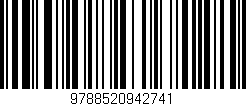 Código de barras (EAN, GTIN, SKU, ISBN): '9788520942741'