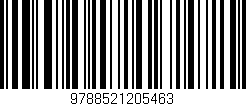 Código de barras (EAN, GTIN, SKU, ISBN): '9788521205463'