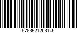 Código de barras (EAN, GTIN, SKU, ISBN): '9788521206149'